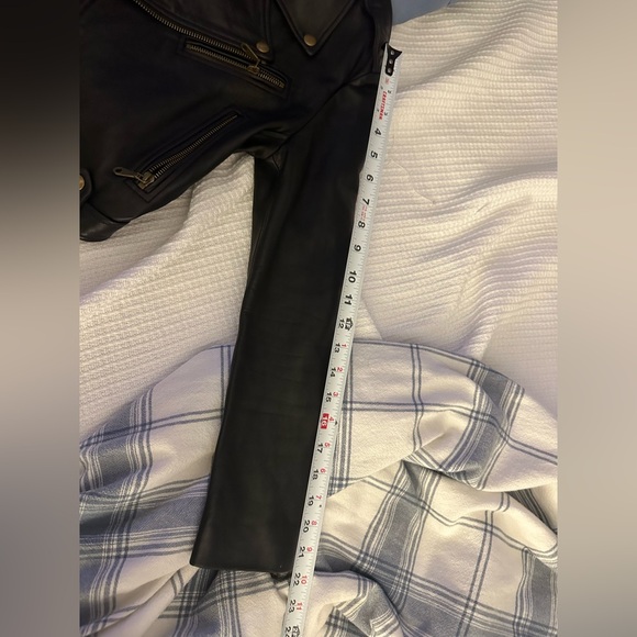 Rebecca Minkoff Lamskin Leather Jacket - Picture 8 of 10